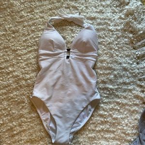 White size 8 one piece swimsuit